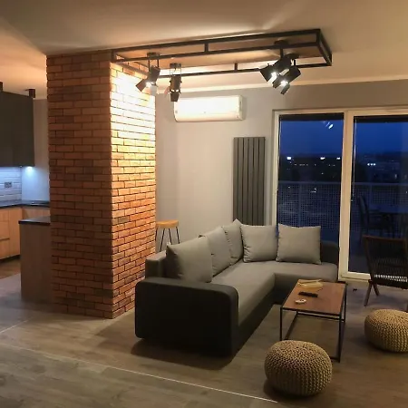 Penthouse Vistula River View, Kazimierz, Apartmán *