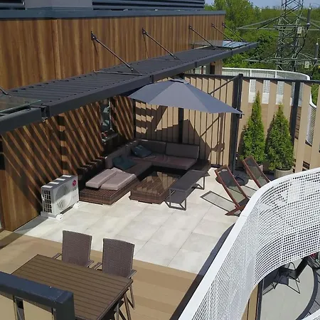 Penthouse Vistula River View, Kazimierz, Krakov