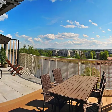 Penthouse Vistula River View, Kazimierz, * Krakov