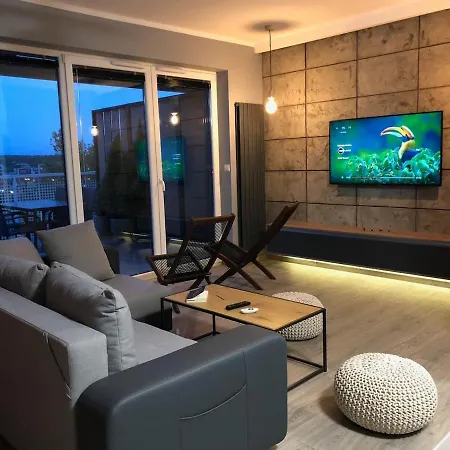 Penthouse Vistula River View, Kazimierz, Krakov