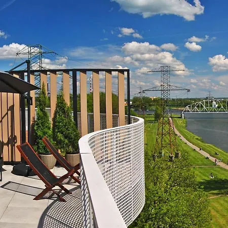 Апартаменты Penthouse Vistula River View, Kazimierz,